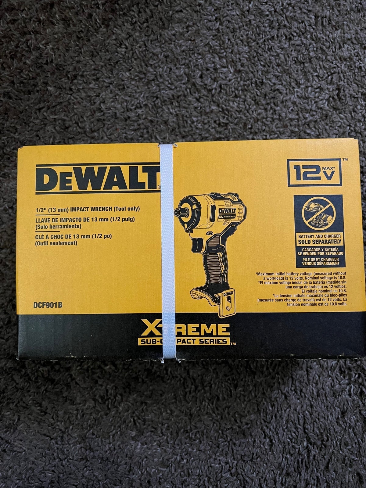 Dewalt 1/2 Impact Wrench DCF901B NEW
