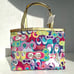 Coach Poppy Pop Graffiti Glam Mini Tote Bag