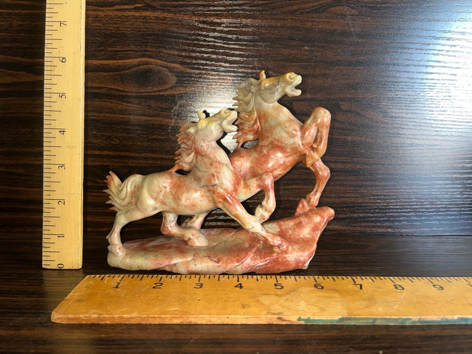 Carved Chinese Horse Group