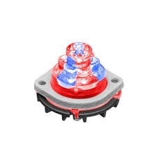 Whelen Vertex 3609J red blue 360 side emitter LED insert New 2 pack
