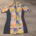 Calia by Carrie Underwood desert Flora Peri dusk zip back paddle suit size 16
