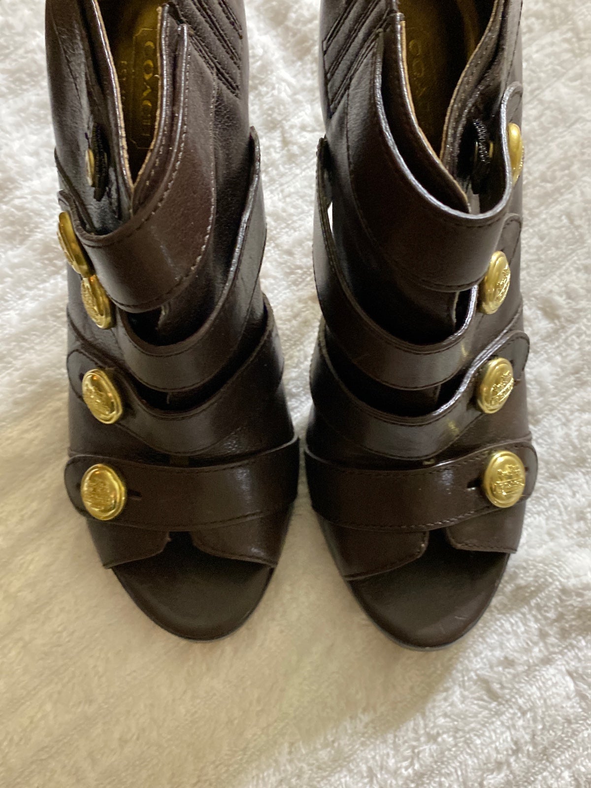 Coach Brandie Shootie open toe Shoes