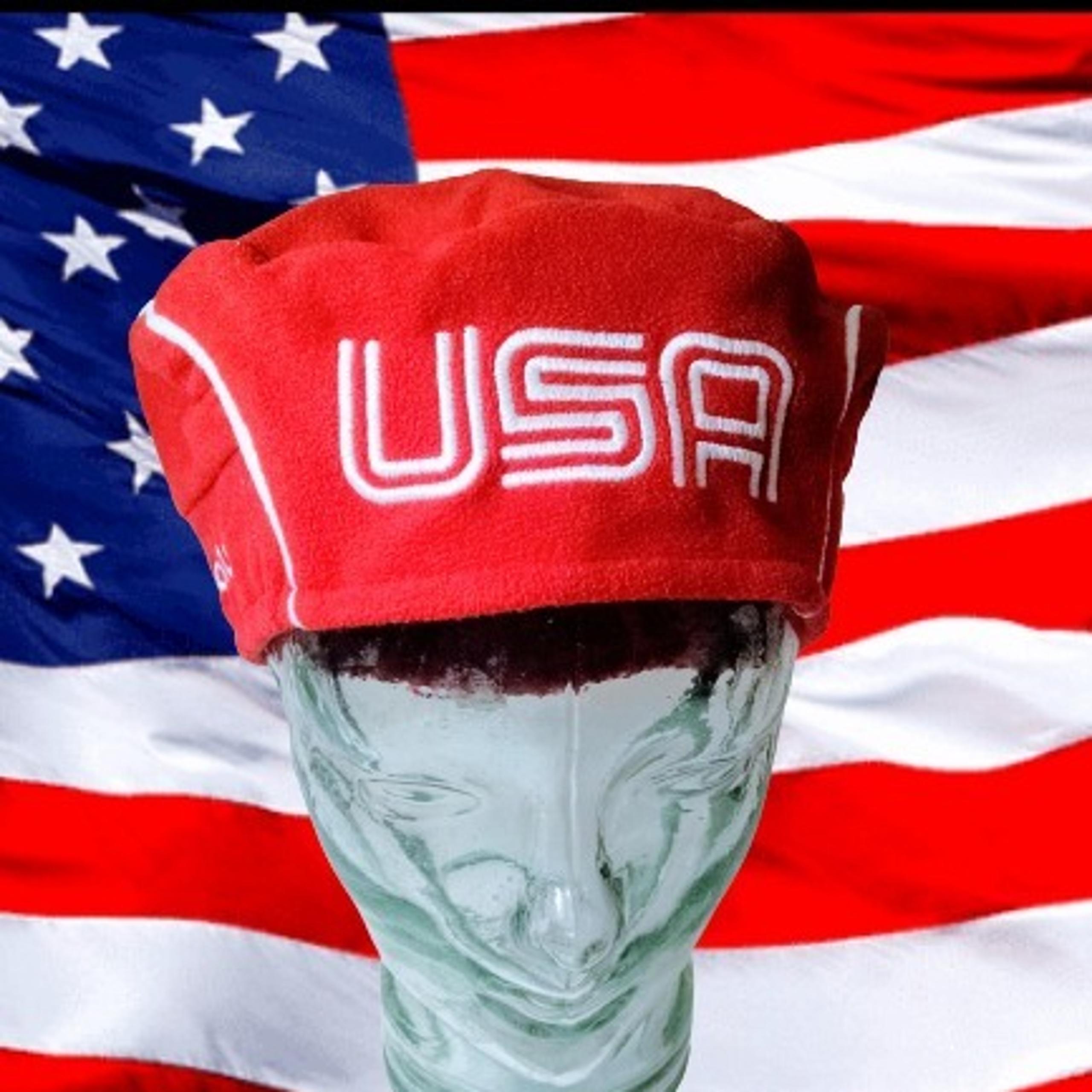 NEW 2006 Roots USA Torino Olympics Beret Hat Red Fleece Adjustable L/XL NWT
