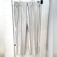 7th Avenue Striped Bootcut Stretch Dress Pants Size 18
