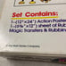 Vintage Walt Disney's Classic Mickey Mouse Rubn'Play Transfer Set by Colorforms