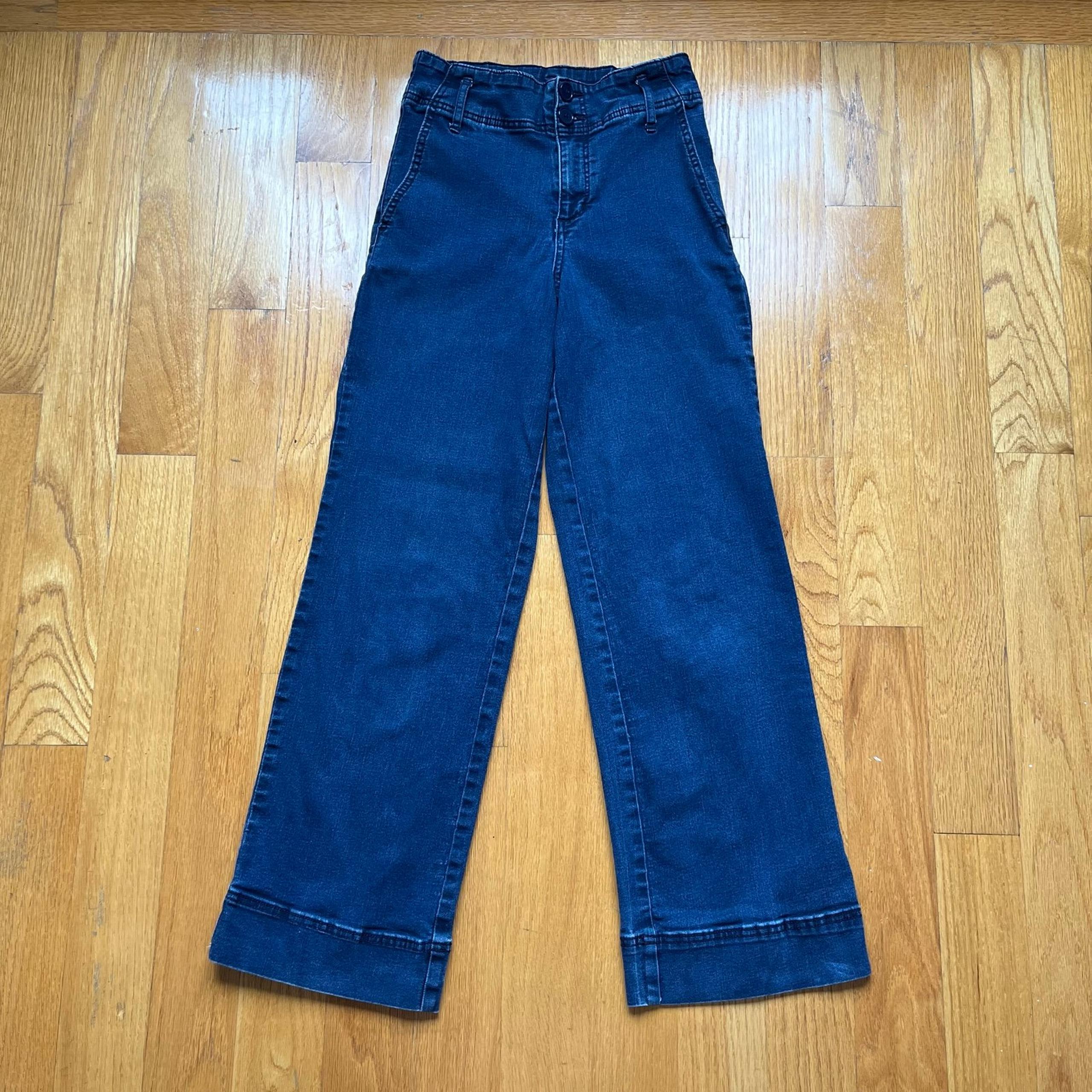 A New Day Women’s High Rise Wide Leg Jeans Stretchy Size 4