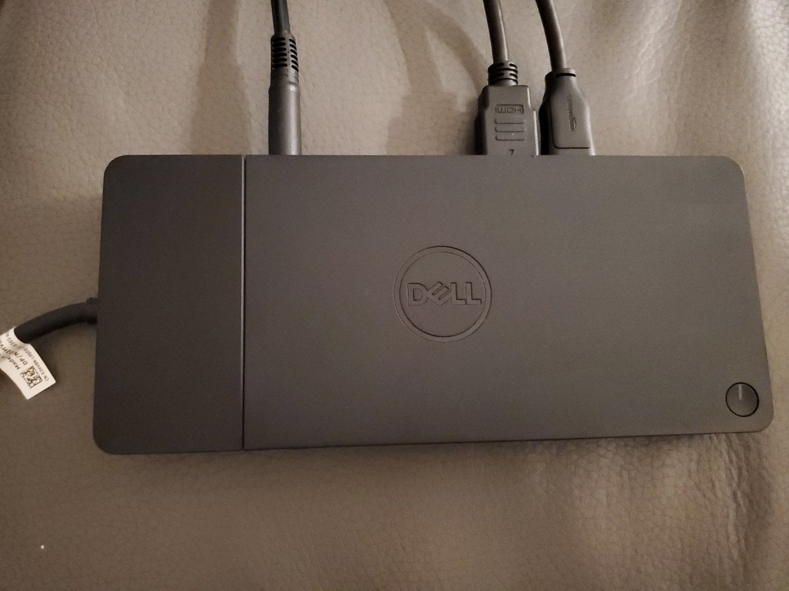 Dell docking station. Power cable and FREE display cable! HDMI or DisplayPort