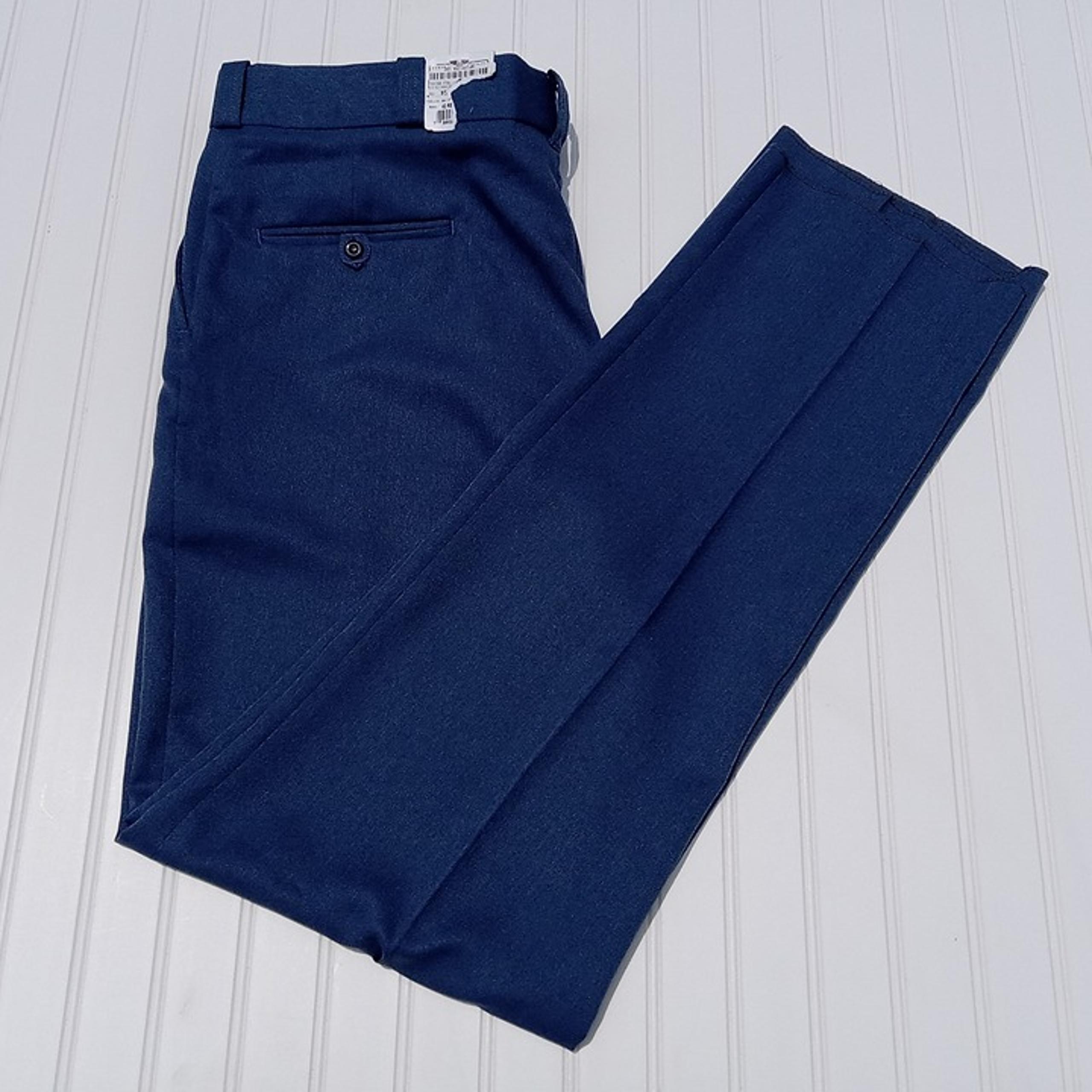 Flying Cross Uniform Pants 42 Fechheimer French Blue Poly Garbadine Trousers NEW