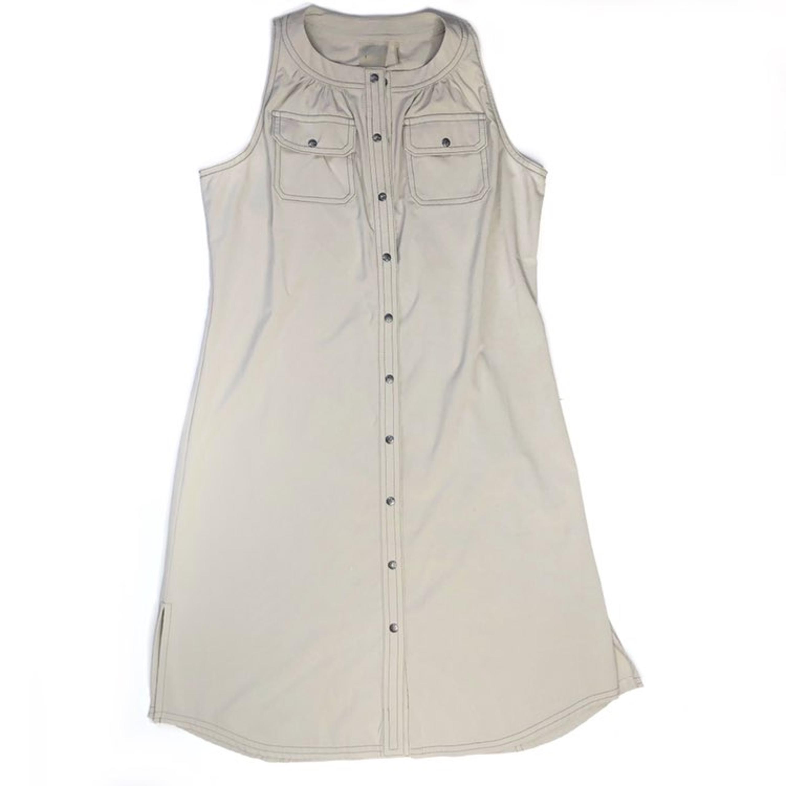 Athleta Shaper Shirt Dress Sand Beige