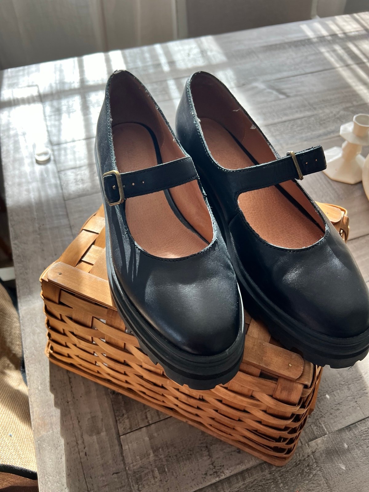Madewell Mary Jane shoes