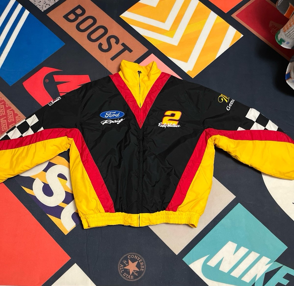 Rusty Wallace Nascar Miller Genuine Draft Racing Team Jacket