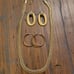Anne Klein Gold Toned Flat Chain Necklace & Gold Toned Earrings