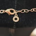Anne Klein Gold Toned Flat Chain Necklace & Gold Toned Earrings