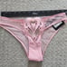 Honey Birdette SET PINK HEARTS 32C Bra S Thong S Garter