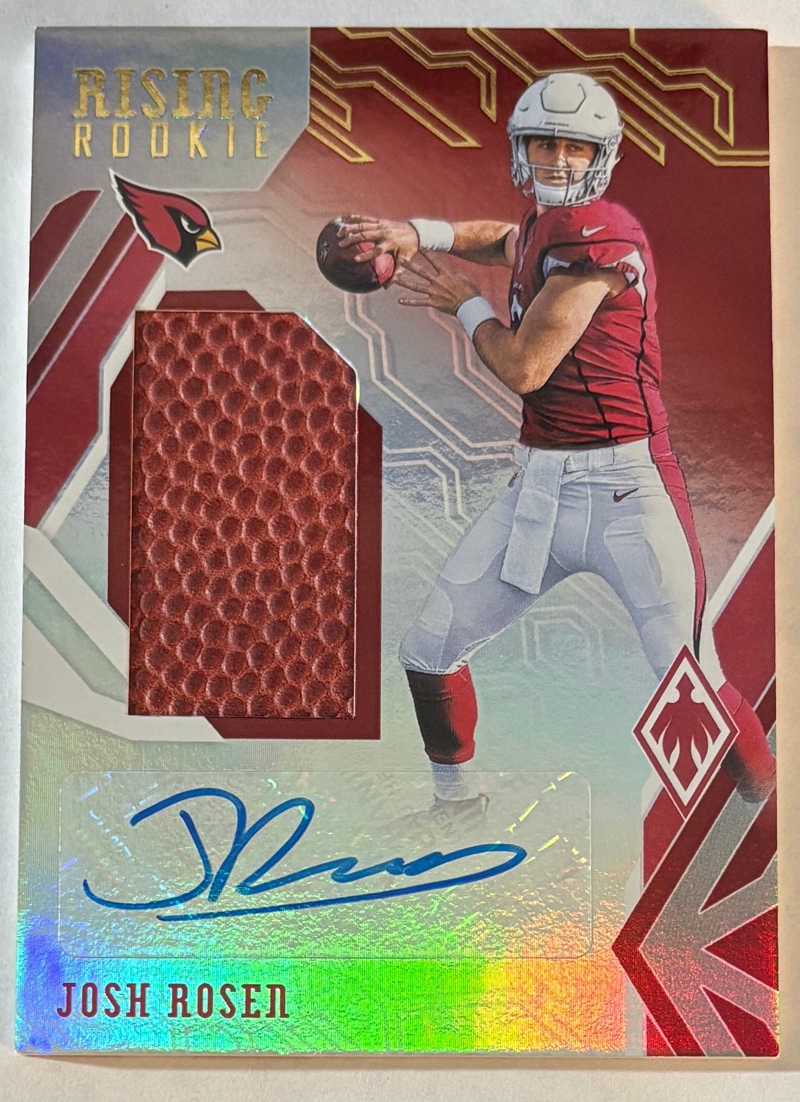 2018 Panini Phoenix 'Rookie Rising' Football & Auto Cardinals Josh Rosen #8/20