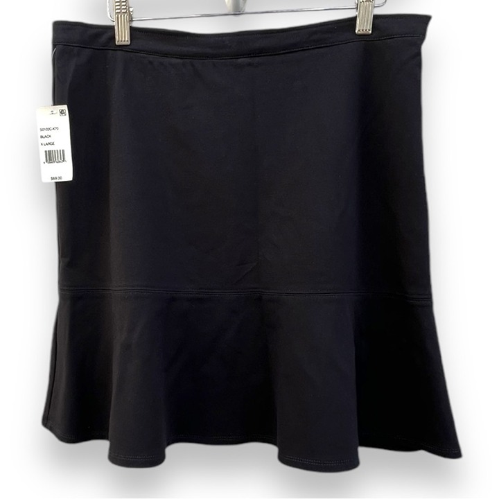 Sanctuary Clothing Women's Essential Ponte Flirt Skirt Size XL Black New