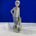 RETIRED VINTAGE LLADRO BOY WITH NAO DOG FIGURINE STATUE 1983 SPAIN