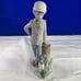 RETIRED VINTAGE LLADRO BOY WITH NAO DOG FIGURINE STATUE 1983 SPAIN