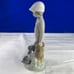 RETIRED VINTAGE LLADRO BOY WITH NAO DOG FIGURINE STATUE 1983 SPAIN