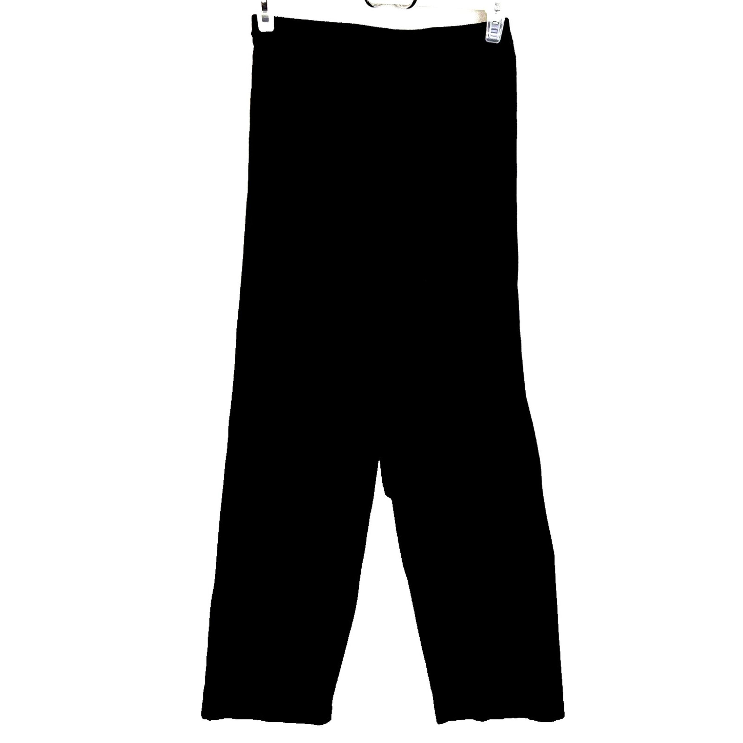 Studio Ease Knit Pants Women's Medium Black Career Party Dress Slacks Pull On