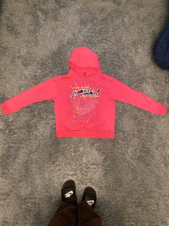 Pink Sp5der Hoodie