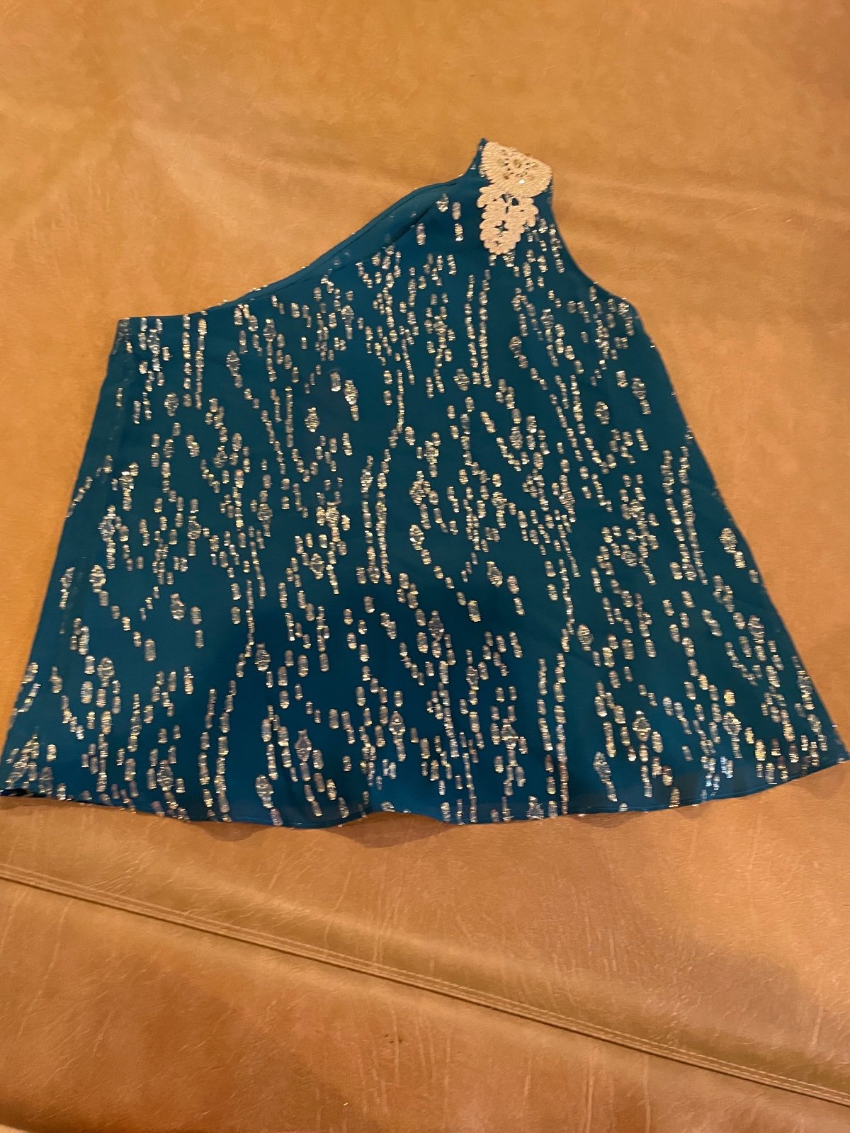 Lilly Pulitzer one shoulder blouse