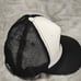 Coach Black and White Baseball Cap Leather Trim Unisex NWOT