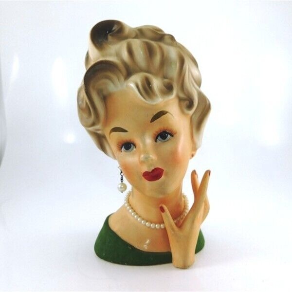 490/2146 ARDCO C1615 Lady Head Vase