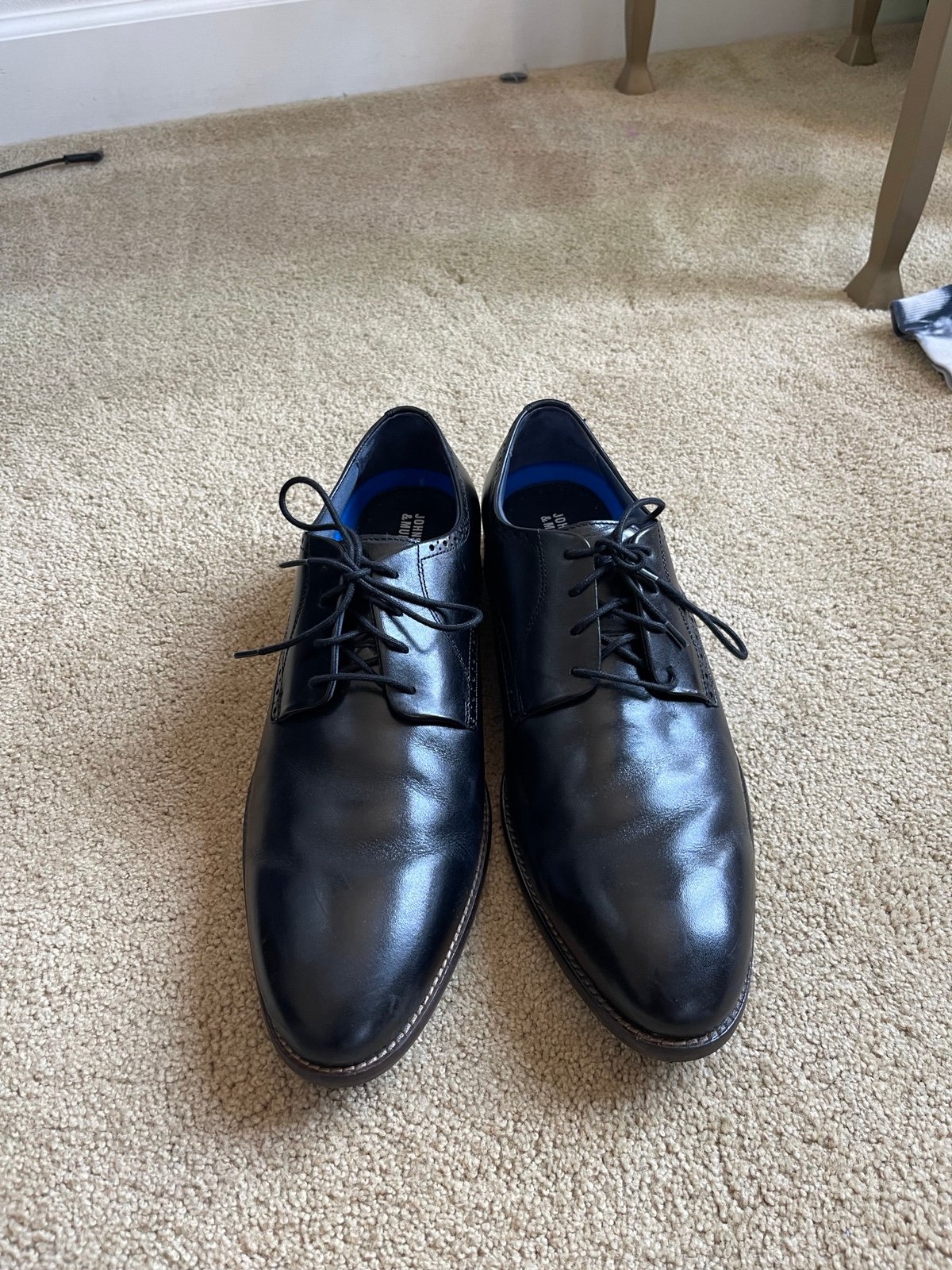 Johnston & Murphy Stockton Plain Toe Size 9