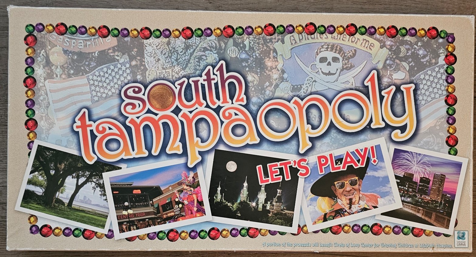 South Tampa-Opoly Board Game [Tampa Florida Monopoly] Very Rare Free Shipping