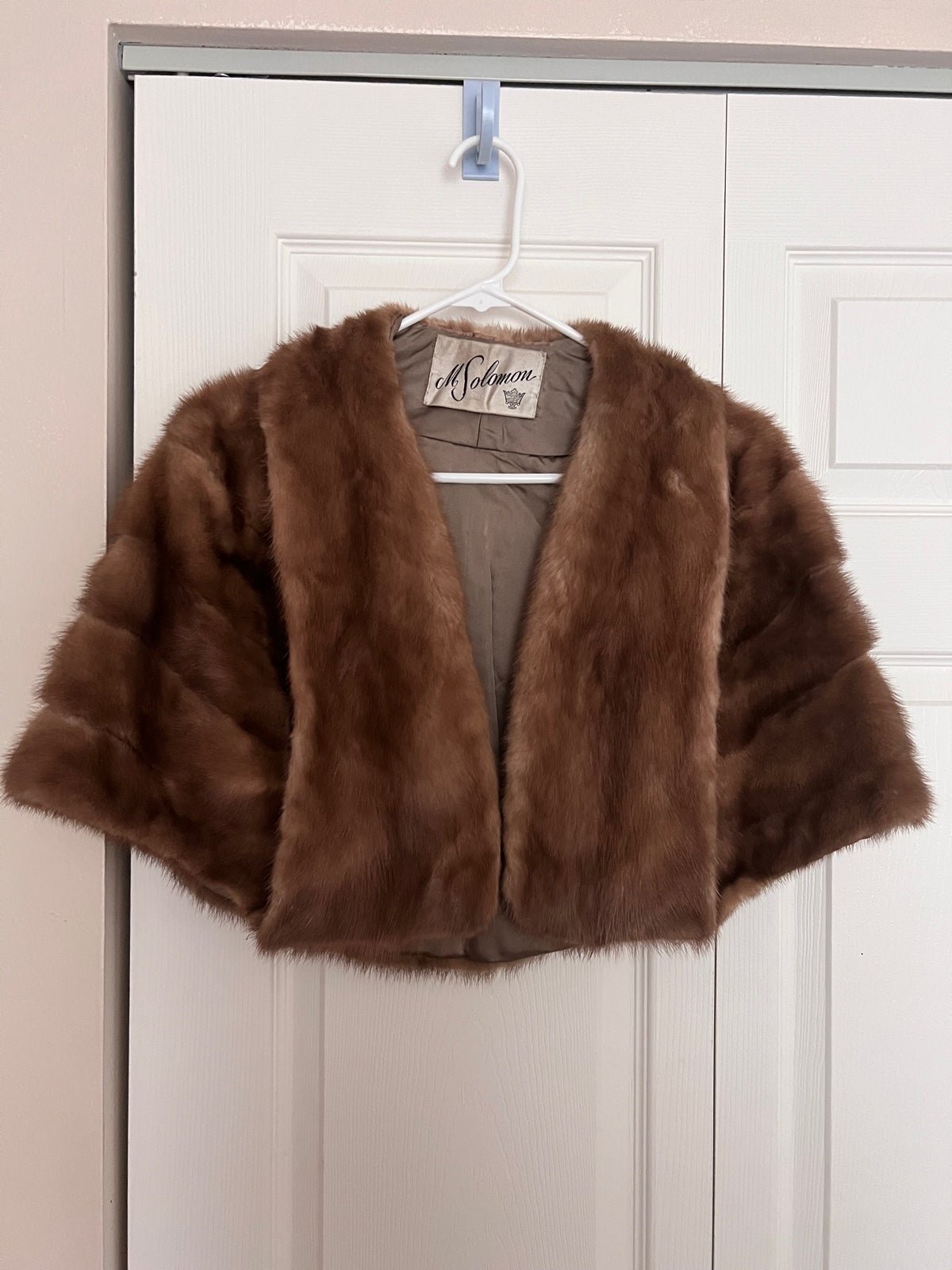 Vintage 1960’s Brown Mink stole