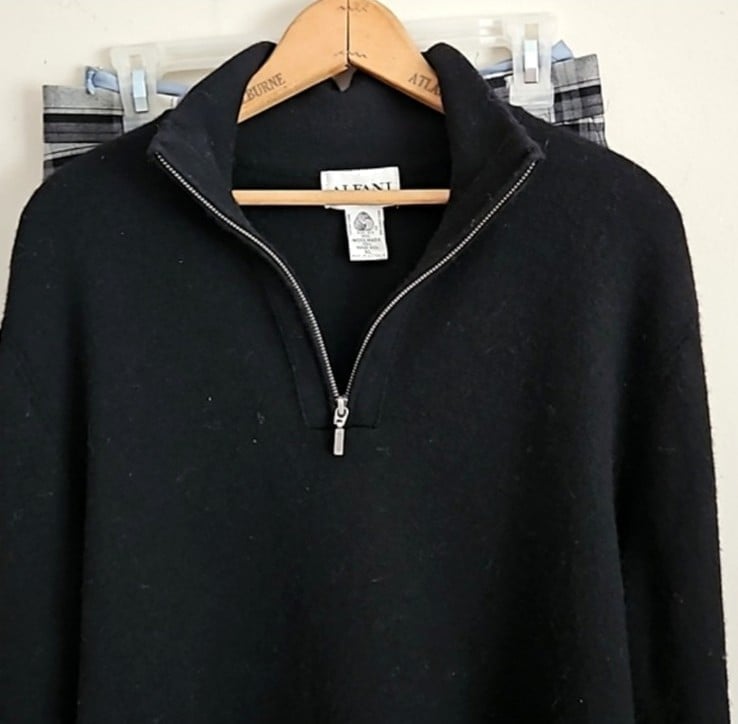 XL Woolmark 100% Merino wool certified heavy pullover