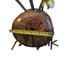Hoot Hoot Hollow Creek Pottery Ceramic Owl Flower Frog - Makeup Brush Holder