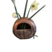 Hoot Hoot Hollow Creek Pottery Ceramic Owl Flower Frog - Makeup Brush Holder