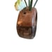 Hoot Hoot Hollow Creek Pottery Ceramic Owl Flower Frog - Makeup Brush Holder