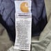 Women's Carhartt Jacket Green XL WC028 Double Zipper Lined Detroit Style Canvas