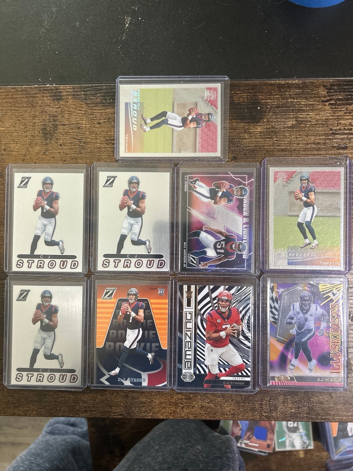 CJ Stroud rookie Lot of 13