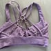 Bombshell Sportswear Angel Sports Bra in Violet Purple
