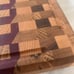 Handmade exotic wood charcuterie board