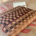 Handmade exotic wood charcuterie board