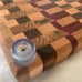 Handmade exotic wood charcuterie board