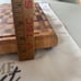 Handmade exotic wood charcuterie board