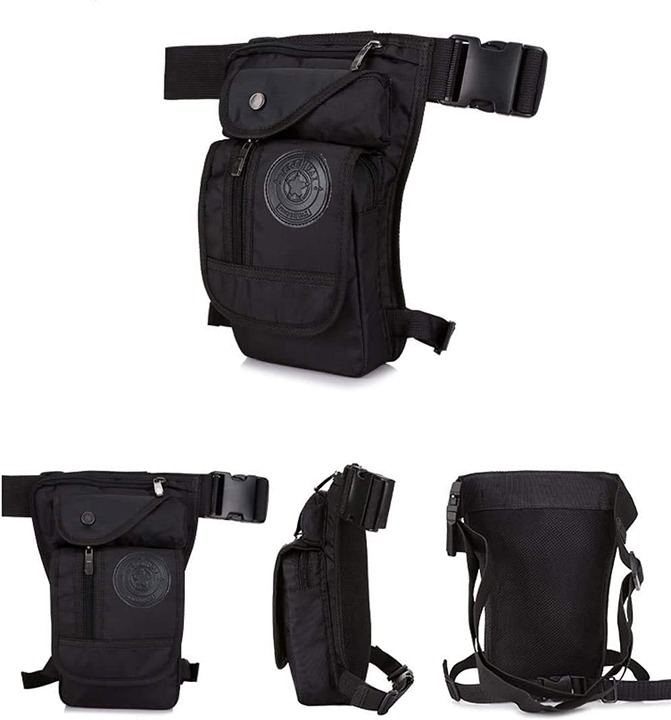 military drop leg bag