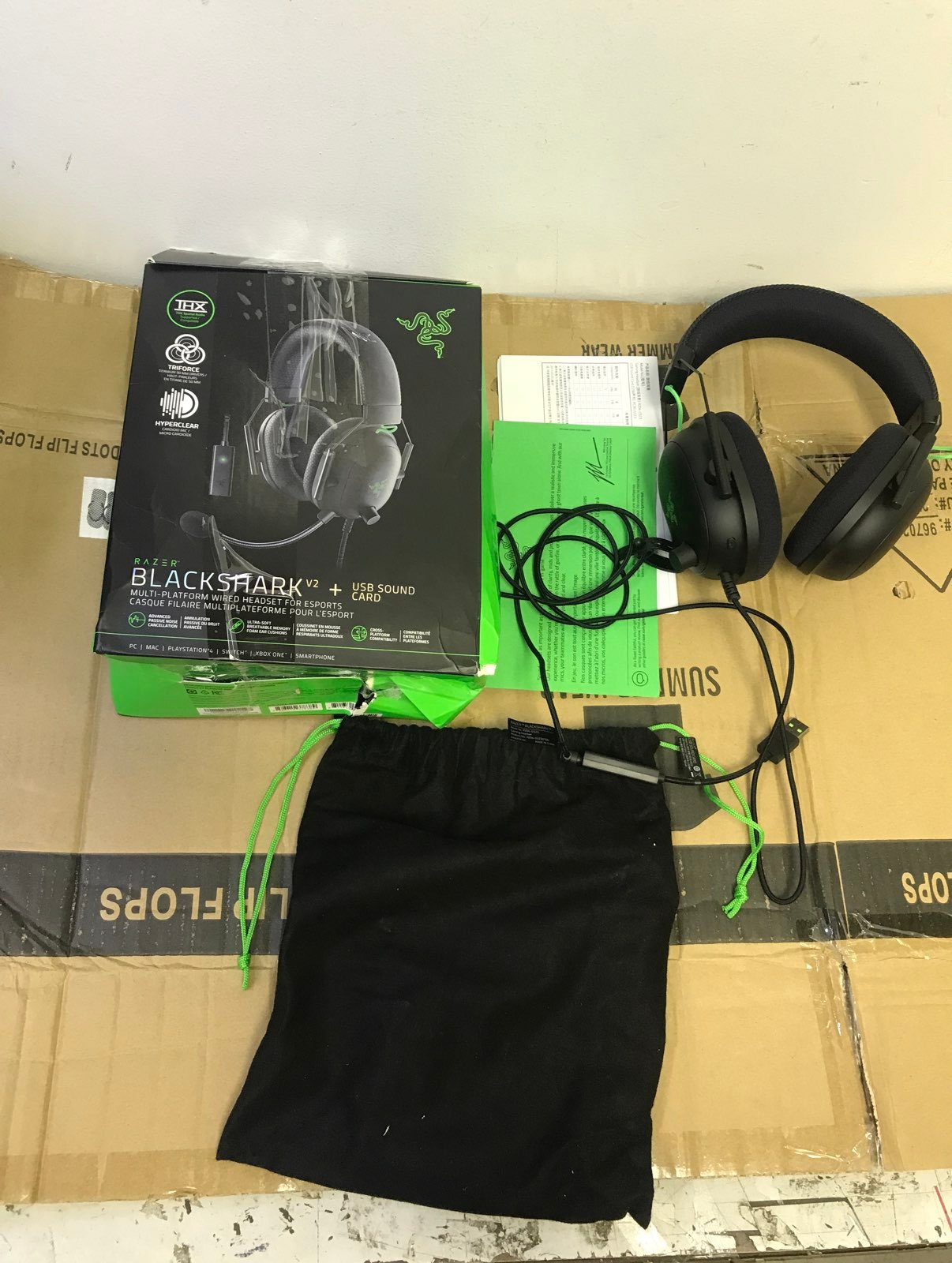 Razer Blackshark V2 Gaming Headset - missing mic