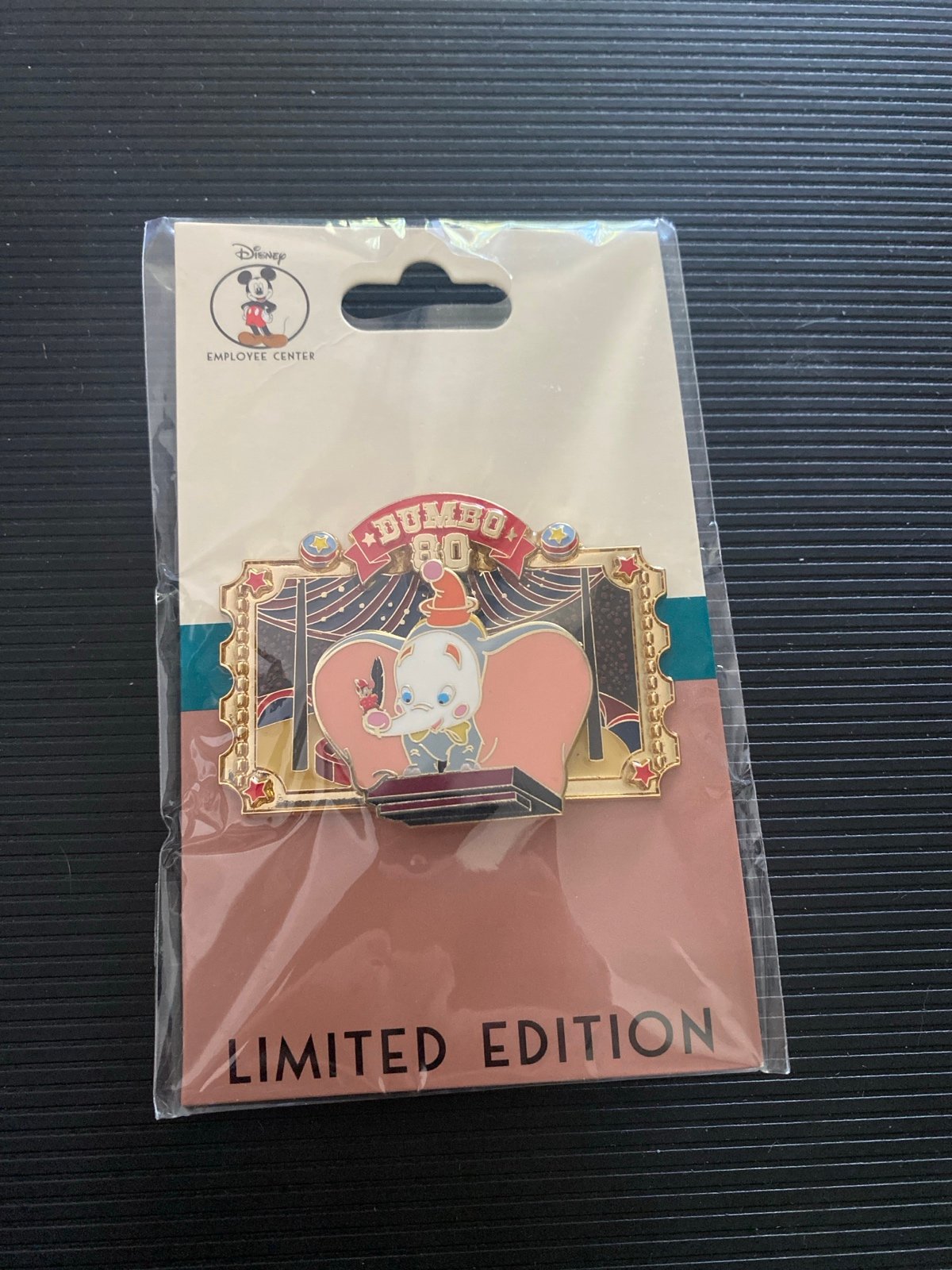 Disney DEC dumbo circus 80th anniversary Pin