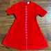 Ruth Of Carolina • Vintage • Velvet • Red • Girl’s Size 5 • Dress