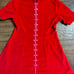Ruth Of Carolina • Vintage • Velvet • Red • Girl’s Size 5 • Dress