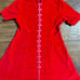 Ruth Of Carolina • Vintage • Velvet • Red • Girl’s Size 5 • Dress