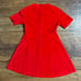 Ruth Of Carolina • Vintage • Velvet • Red • Girl’s Size 5 • Dress