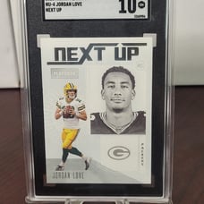 2020 panini playback Jordan Love rookie SGC 10!